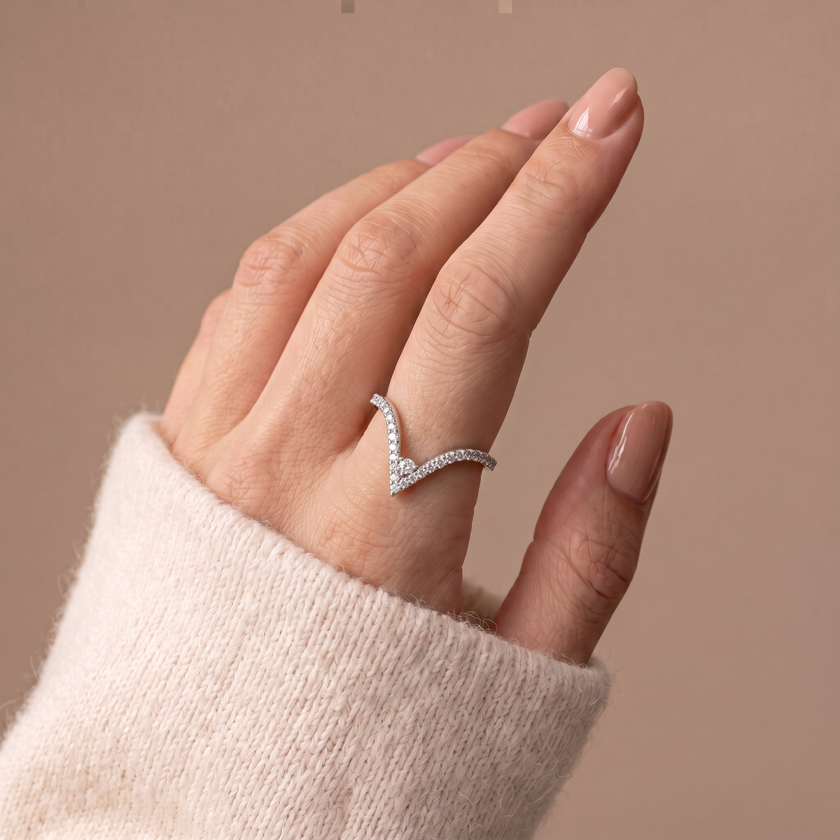 Diamond Edge Ring