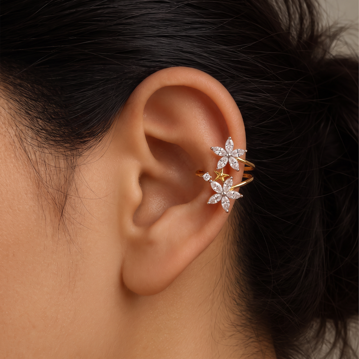 Bloom Curve Earcuff