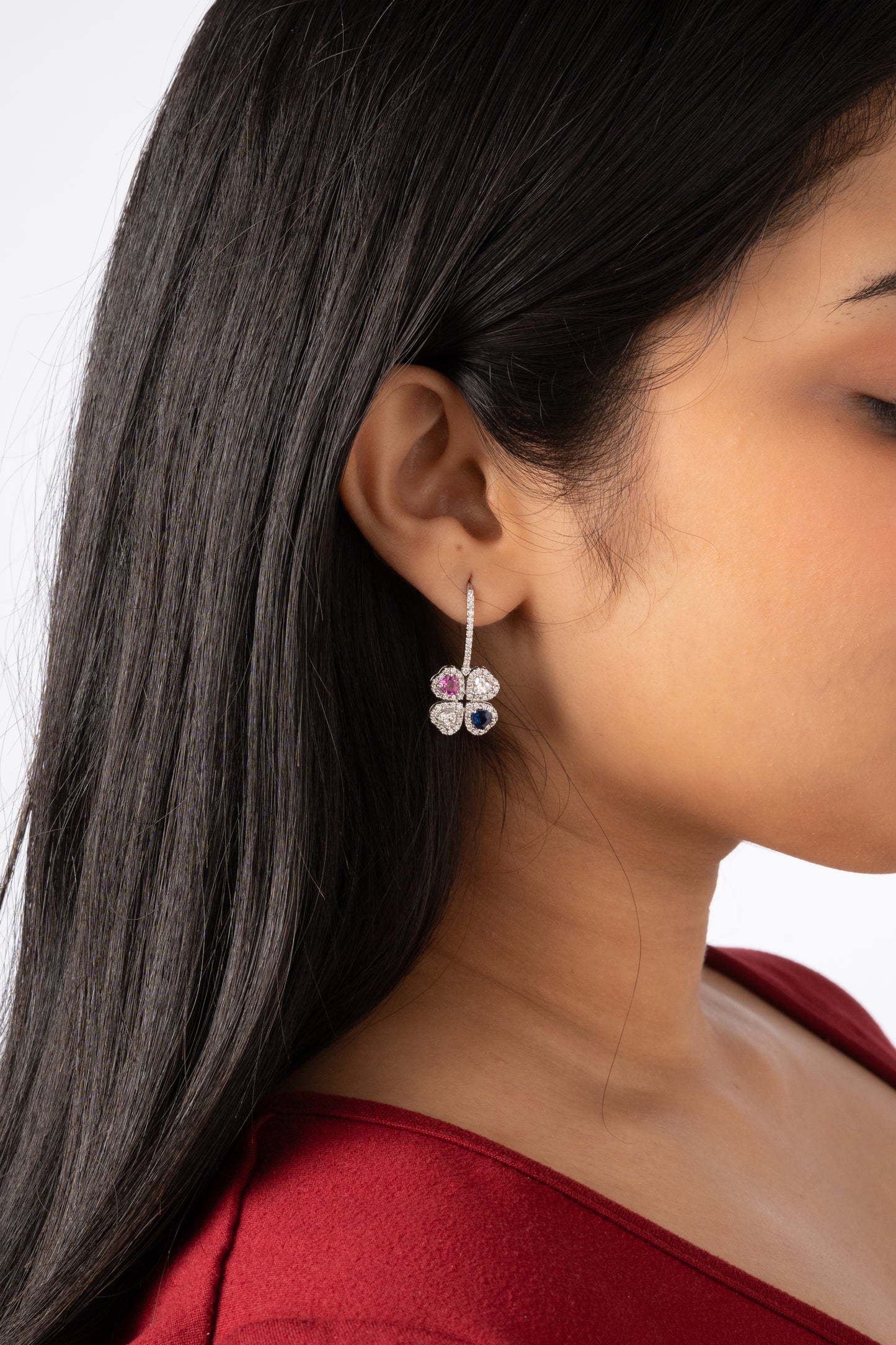 Tetra Drop Earring