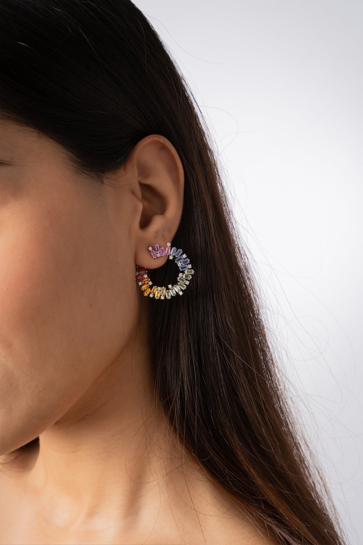 Spectrum Arc Earring