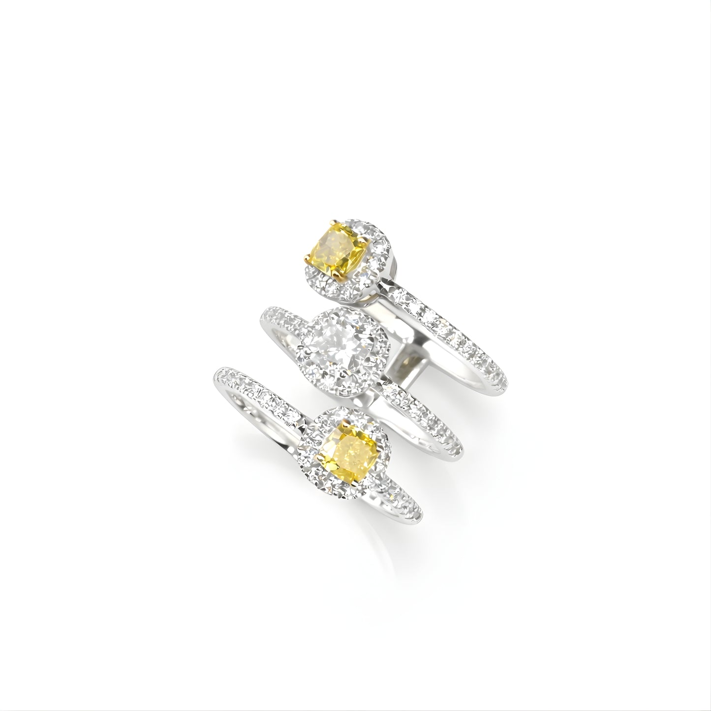 SAFFRON SPARK RING