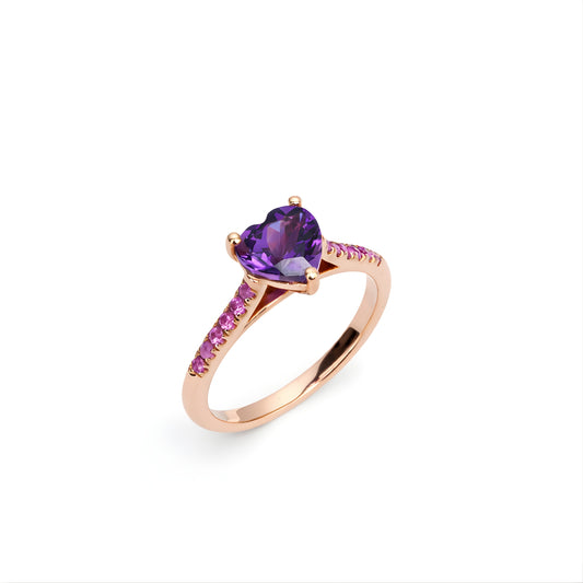 AMETHYST HEART