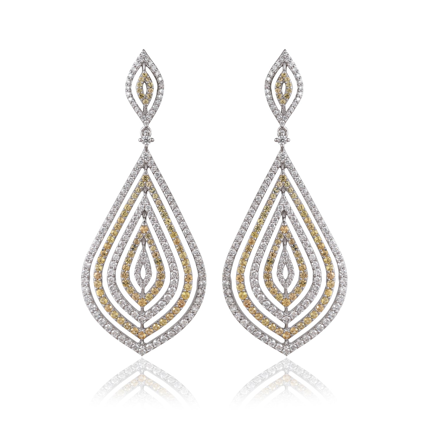 Golden Teardrop Earrings