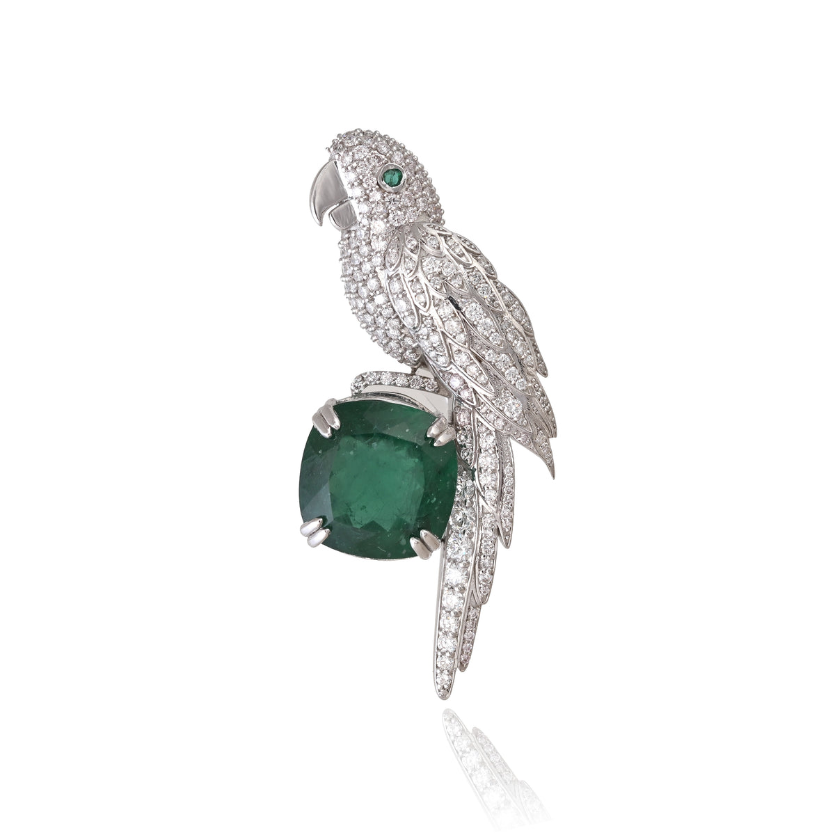 Parrot Brooch