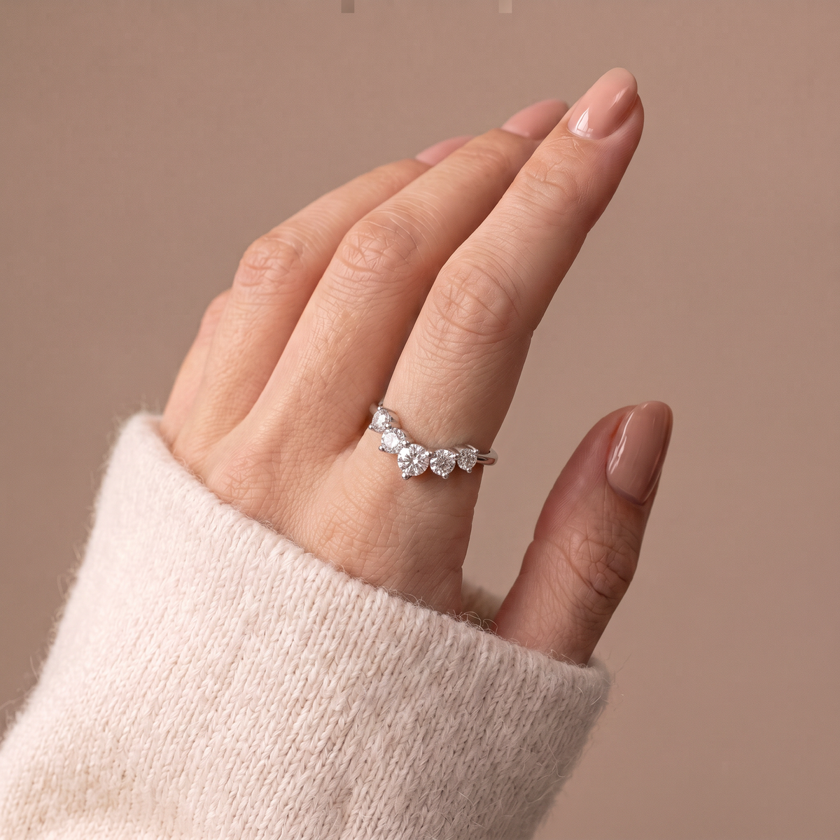 Stackable Diamond Crown