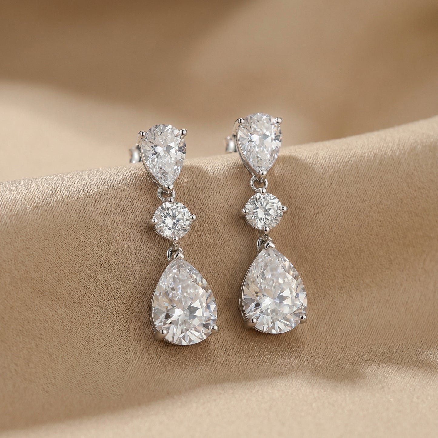 Trine Drop Earring