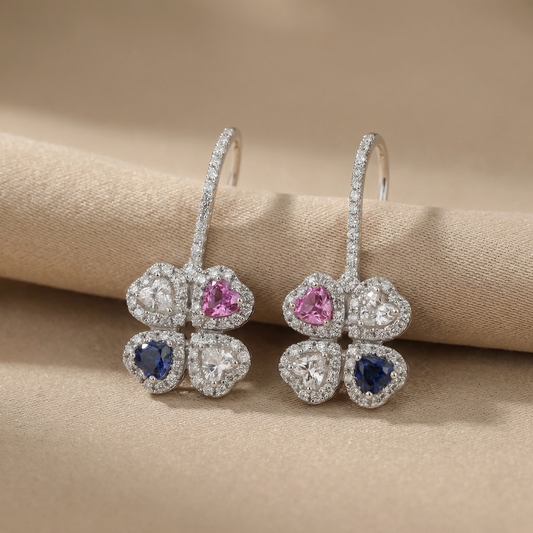Tetra Drop Earring